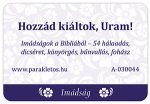 Hozzád kiáltok, Uram! – Imádságok ,kártyacsomag