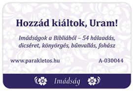 Hozzád kiáltok, Uram! – Imádságok ,kártyacsomag