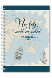 Hajós, térképes jegyzetfüzet