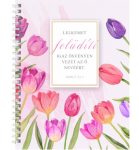 Jegyzetfüzet -spirálos - tulipánok