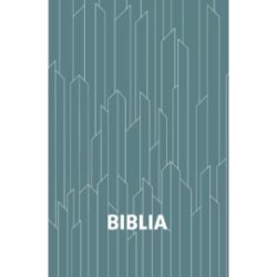 Biblia-egyszerű fordítás, puhaborítós, kék kristályos 