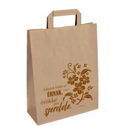 Igés papírtáska - Adjatok hálát...