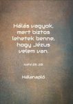 Hálanapló - Jézus velem van (barna)