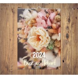 Nagy falinaptár 2024 – Bízz az Úrban! (virágok)