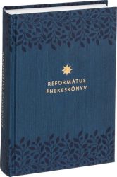 Református Énekeskönyv-sötétkék mintás