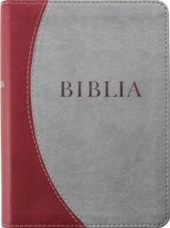 Biblia (RÚF 2014) puhatáblás, varrott, bordó