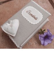 Bibliaborító -bézs