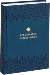   Református énekeskönyv nagy méretű (sötétkék, levélmintás)