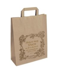 Igés papírtáska - Áldjon meg téged...