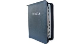 Biblia,revideált újfordítás-bőrkötésű
