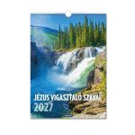 Nagy falinaptár spirálos 2027 - Jézus vigasztaló szavai