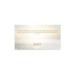   Zsebnaptár 2027  – aranyos (Amikor Krisztus, a mi életünk megjelenik..)