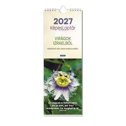 Képeslapnaptár 2027 –Virágok Izraelből